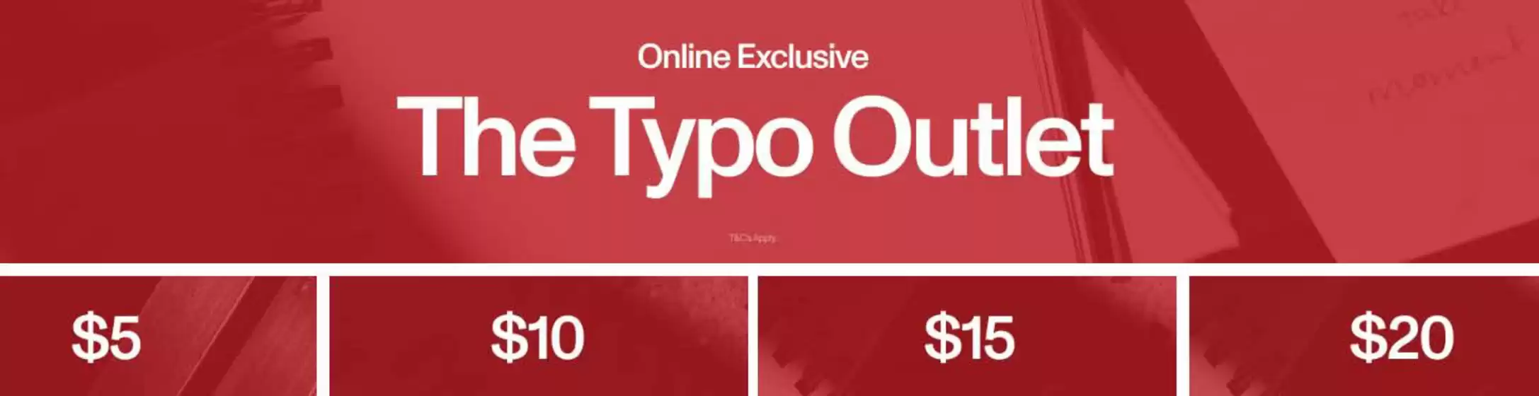 The Typo Outlet