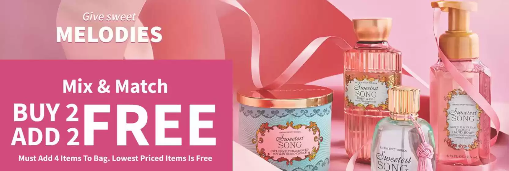 Bath & Body Works catalogue | Mix & Match Buy 2 Add 2 Free | 2025-08-25T00:00:00.000Z - 2025-08-29T00:00:00.000Z
