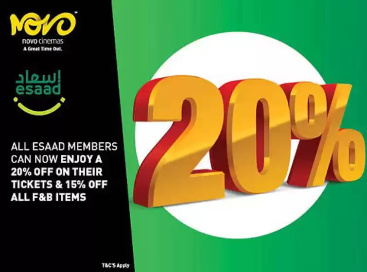 Novo Cinemas catalogue in Mussafah | Offers! | 2025-09-03T00:00:00.000Z - 2025-09-30T00:00:00.000Z