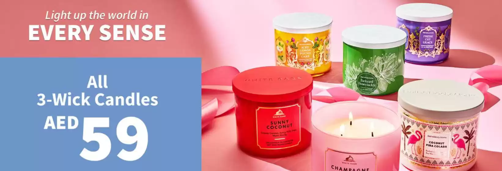 All 3-Wick Candles E59