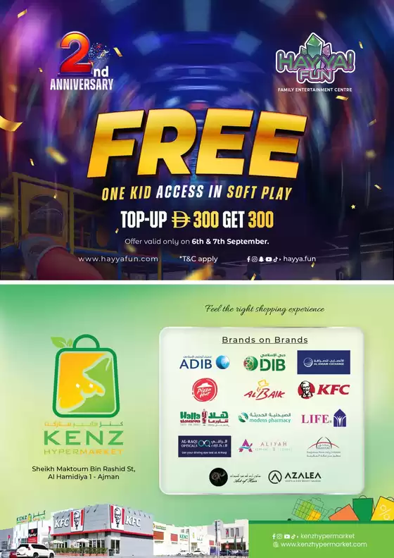 Kenz Hypermarket catalogue in Dubai | Top deals and discounts | 2025-09-07T00:00:00.000Z - 2025-09-21T00:00:00.000Z