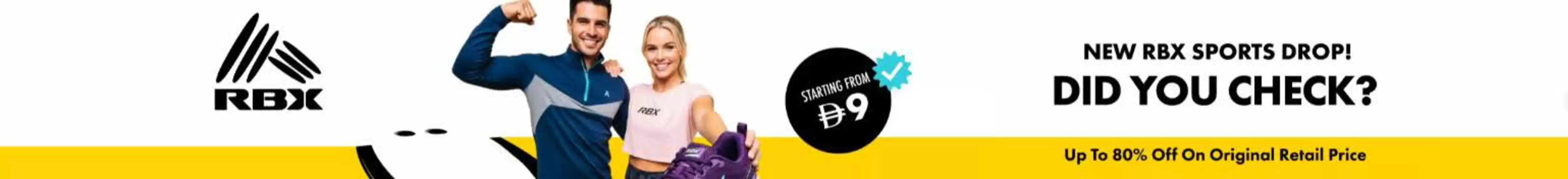 Brands for Less catalogue in Dubai | New RBX Sports Drop! Did You Check? | 2025-09-16T00:00:00.000Z - 2025-09-19T00:00:00.000Z