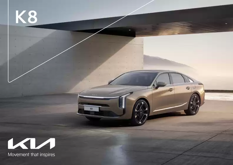 Kia catalogue in Ajman | Kia The New K8 | 2025-09-17T00:00:00.000Z - 2026-09-17T00:00:00.000Z