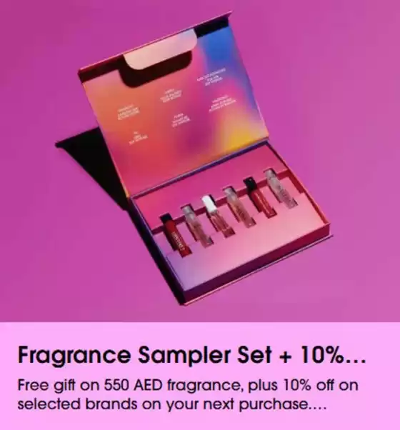 Sephora catalogue in Ajman | Free Gift on 550 AED Fragrance, Plus 10% Off | 2025-09-17T00:00:00.000Z - 2025-09-22T00:00:00.000Z