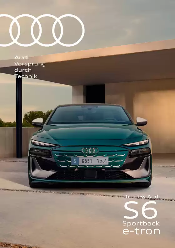 Audi catalogue in Mussafah | s6 sportback e tron | 2025-09-18T00:00:00.000Z - 2025-10-02T00:00:00.000Z