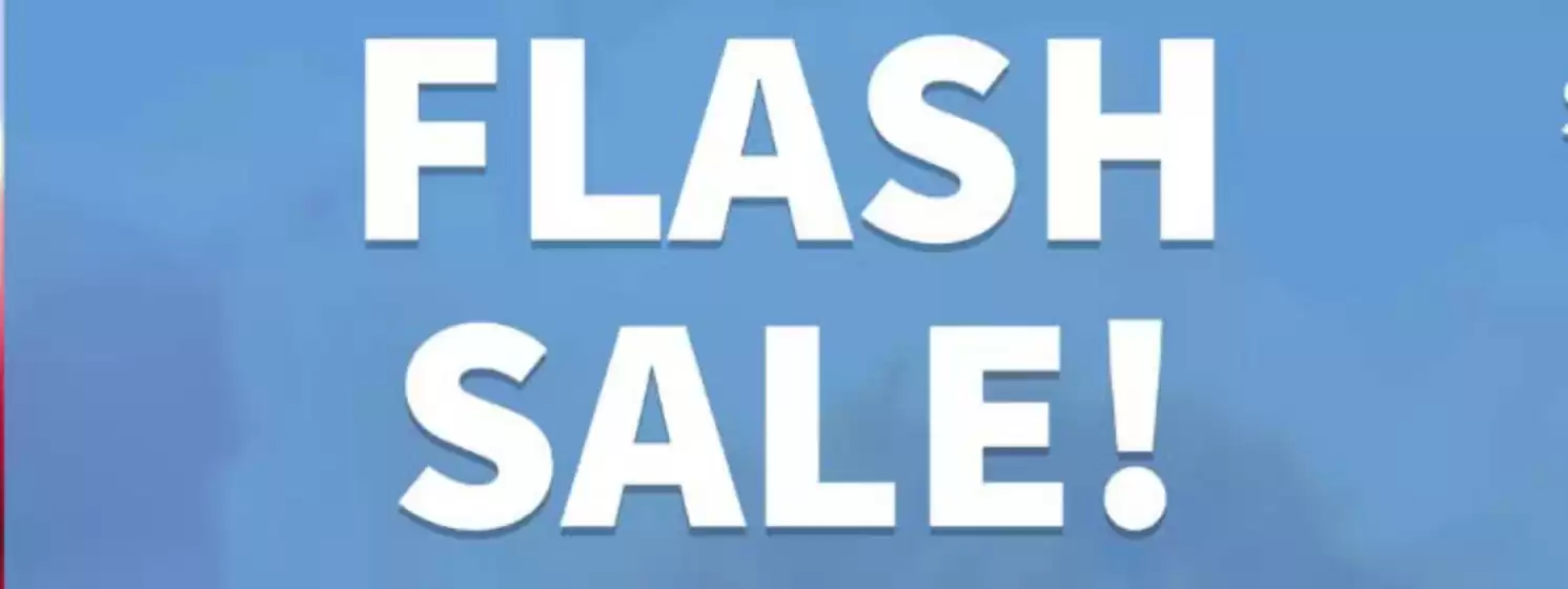 Flash Sale!