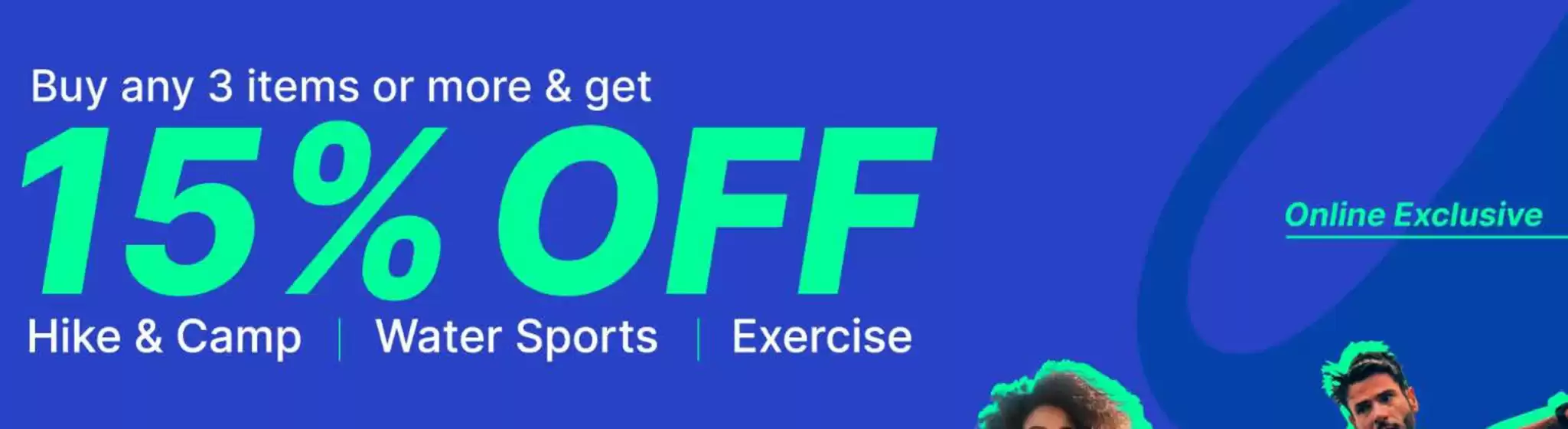 Decathlon catalogue in Sharjah | Buy Any 3 Items or More & Get 15% OFF | 2025-09-18T00:00:00.000Z - 2025-09-22T00:00:00.000Z