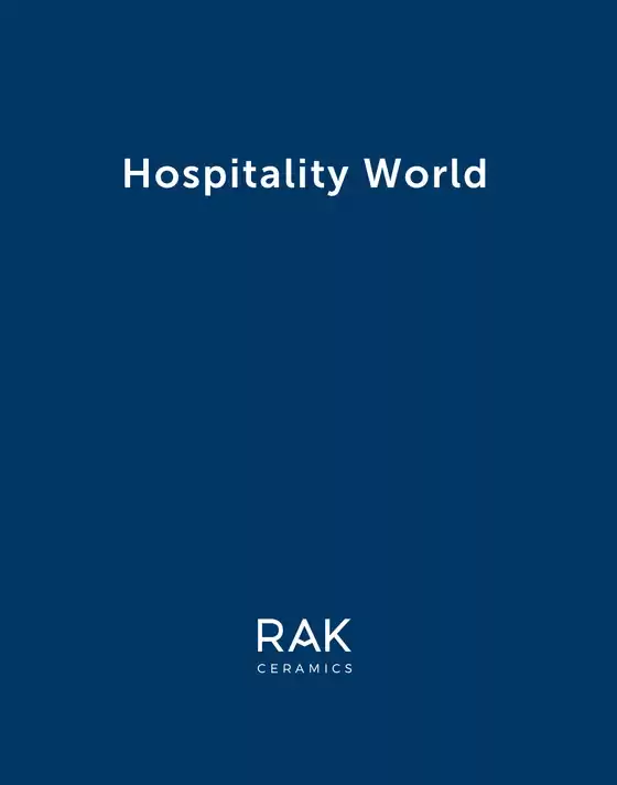 Rak Ceramics catalogue in Ajman | Hospitality World | 2025-09-19T00:00:00.000Z - 2025-10-03T00:00:00.000Z
