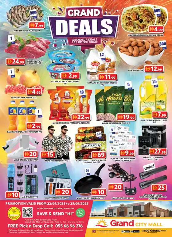 Grand Hyper Market catalogue in Abu Dhabi | Midweek Deals - Grand City Mall | 2025-09-22T00:00:00.000Z - 2025-09-25T00:00:00.000Z