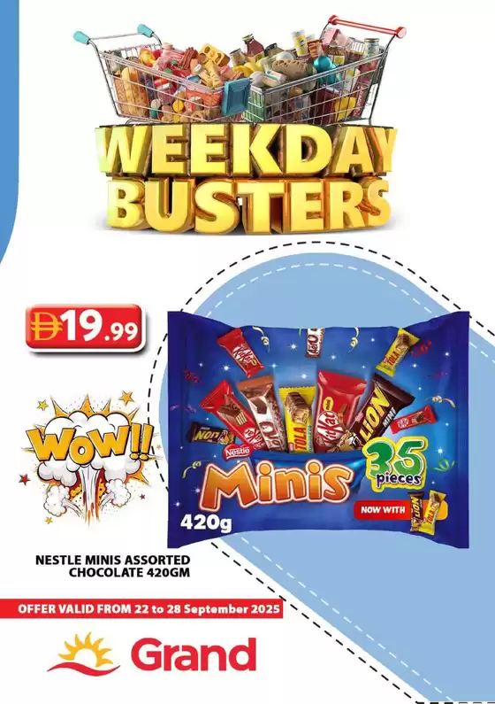 Grand Hyper Market catalogue in Abu Dhabi | Weekday Busters | 2025-09-22T00:00:00.000Z - 2025-09-28T00:00:00.000Z