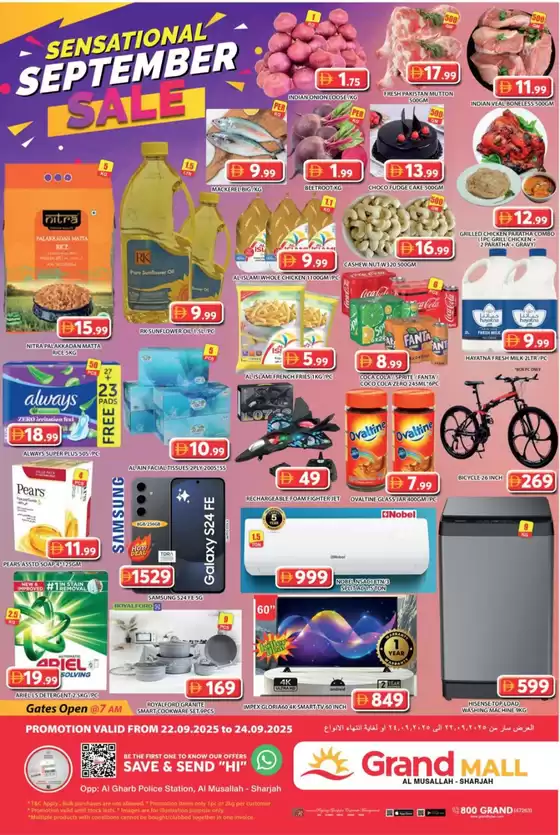Grand Hyper Market catalogue in Abu Dhabi | Grand Hyper promotion | 2025-09-22T00:00:00.000Z - 2025-09-24T00:00:00.000Z