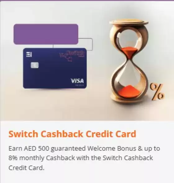 Switch Cashback Credit Card
