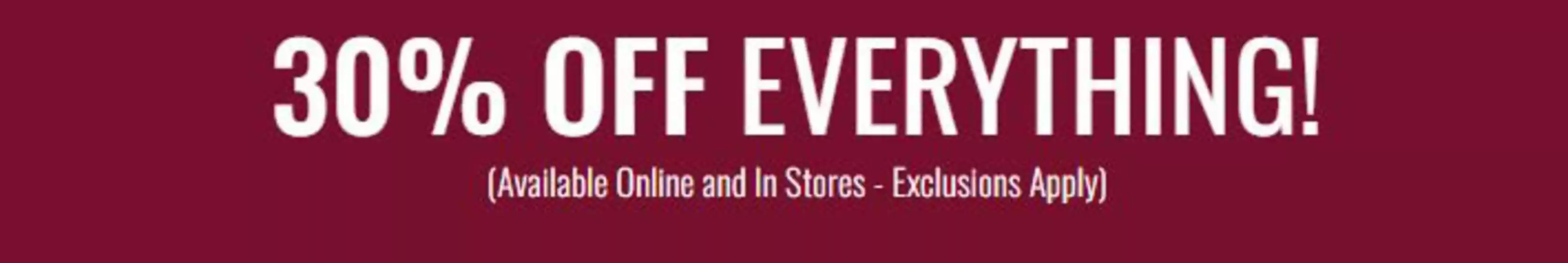 La Senza catalogue | 30% Off Everything | 2025-10-09T00:00:00.000Z - 2025-10-13T00:00:00.000Z