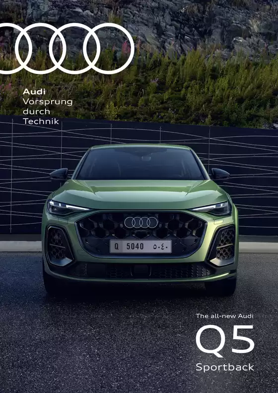 Audi catalogue in Al Ain | q5 sportback | 2025-10-12T00:00:00.000Z - 2025-10-26T00:00:00.000Z