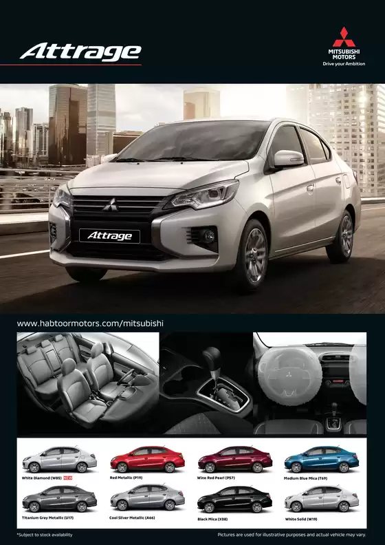 Mitsubishi catalogue in Al Ain | Attrage - Brief Description | 2025-10-14T00:00:00.000Z - 2025-10-28T00:00:00.000Z