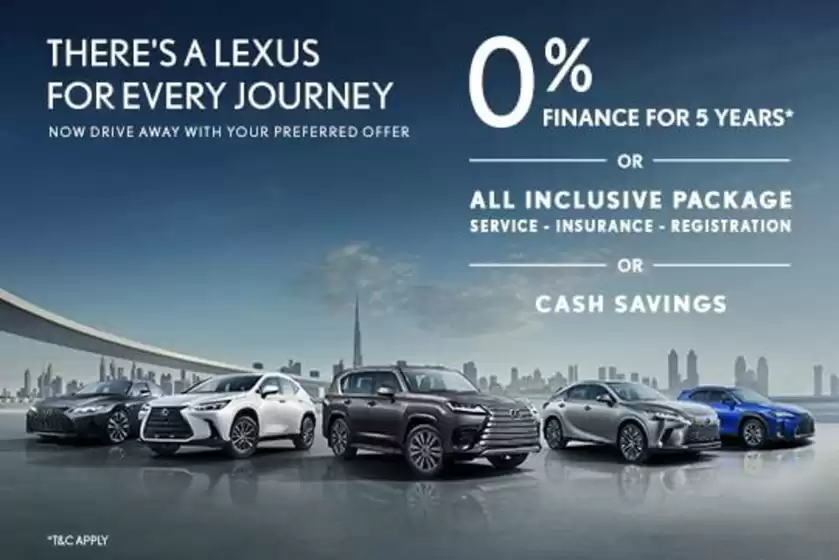 Lexus promotion