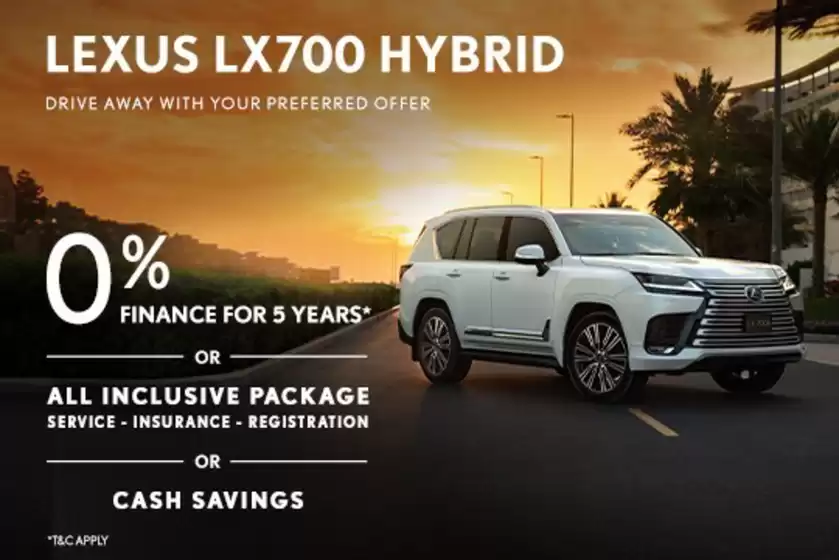Lexus promotion