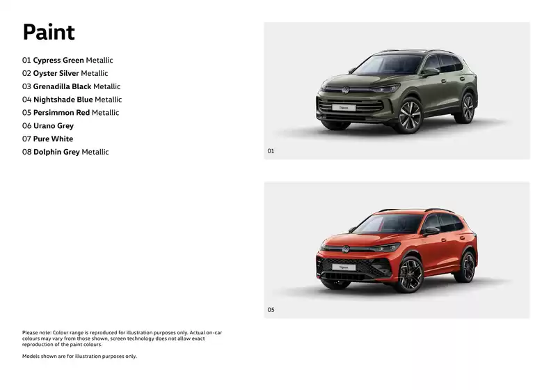 VW Tiguan Catalogue 2024 A4 EN