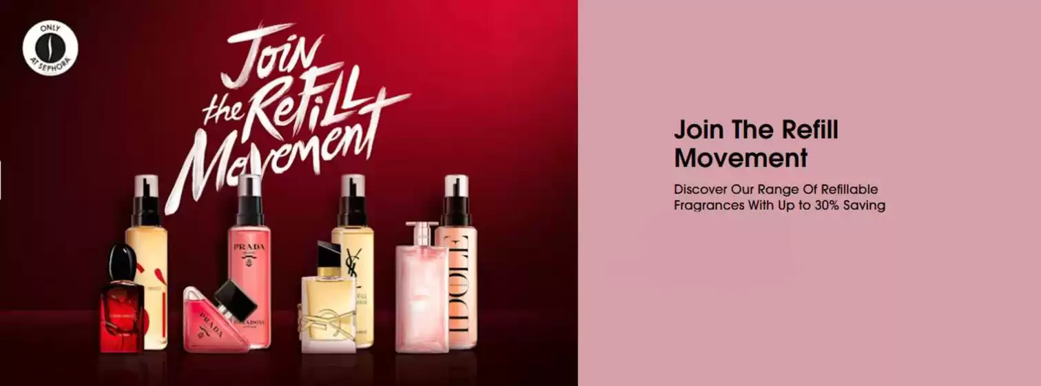 Discover Our Range Of Refillable Fragrances With Up To 30% Saving
