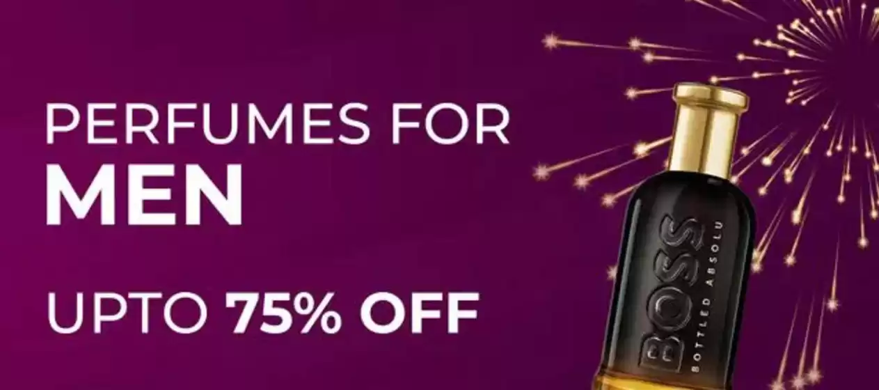 Perfumes For Women&Men 75% Off
