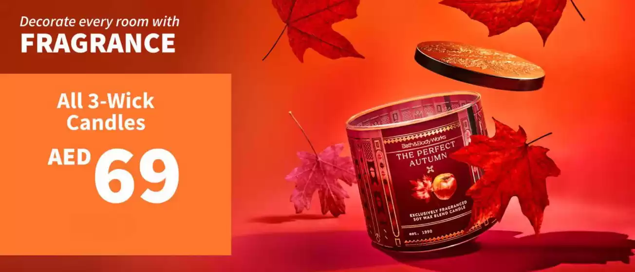 All 3-Wick Candles AED 69