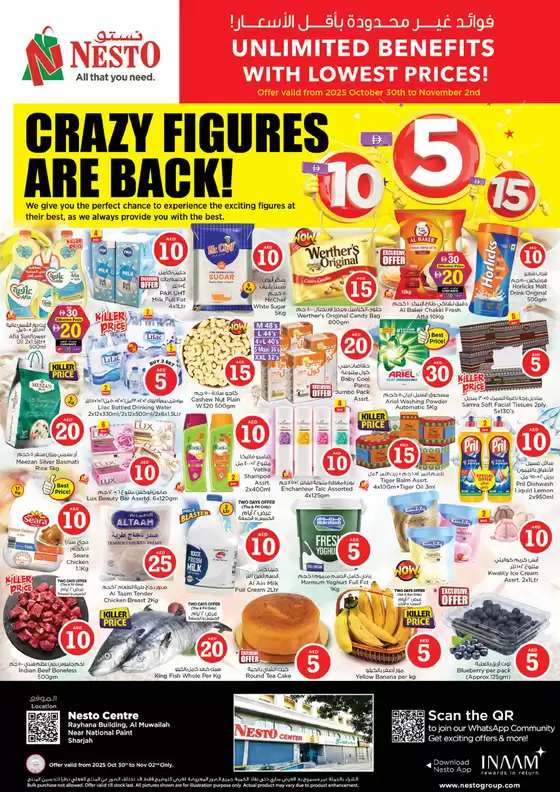 Nesto catalogue in Dubai | CRAZY FIGURES NESTO NPT | 2025-10-30T00:00:00.000Z - 2025-11-03T00:00:00.000Z