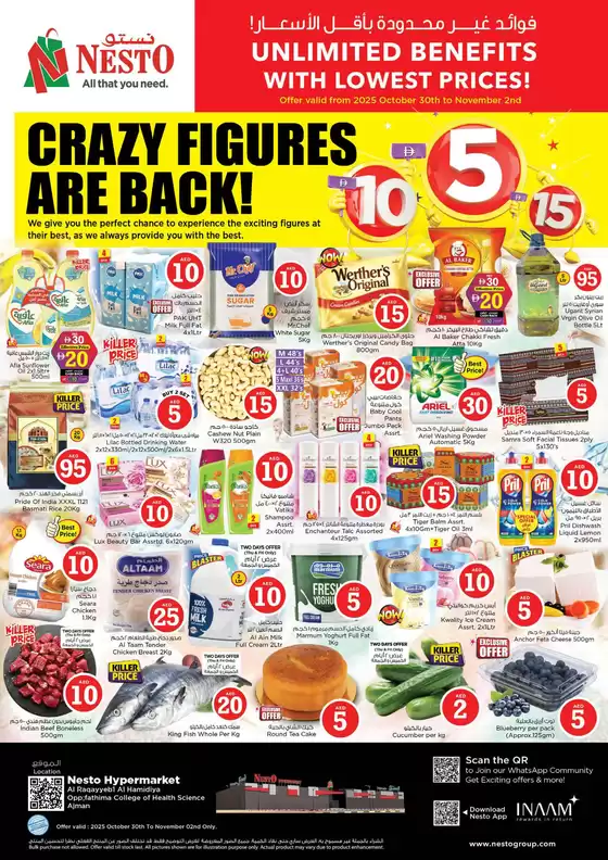 Nesto catalogue in Al Dhaid | Wide selection of offers | 2025-10-31T00:00:00.000Z - 2025-11-02T00:00:00.000Z