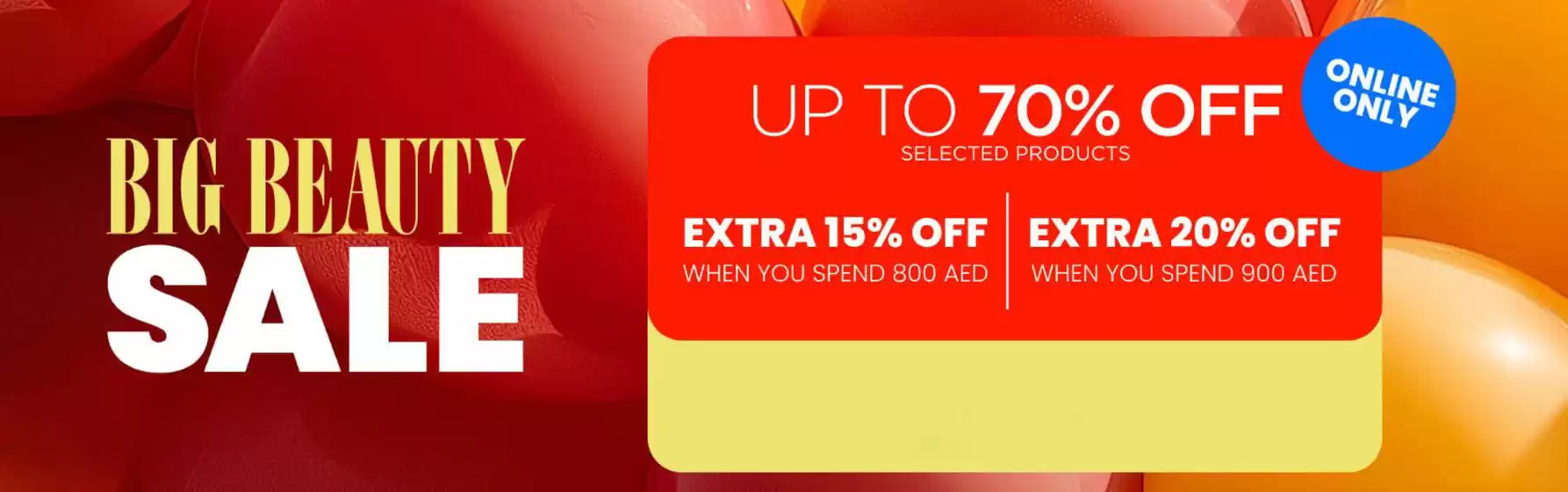 Faces catalogue in Abu Dhabi | Big Beauty Sale. Up To 70% Off | 2025-11-25T00:00:00.000Z - 2025-12-05T00:00:00.000Z