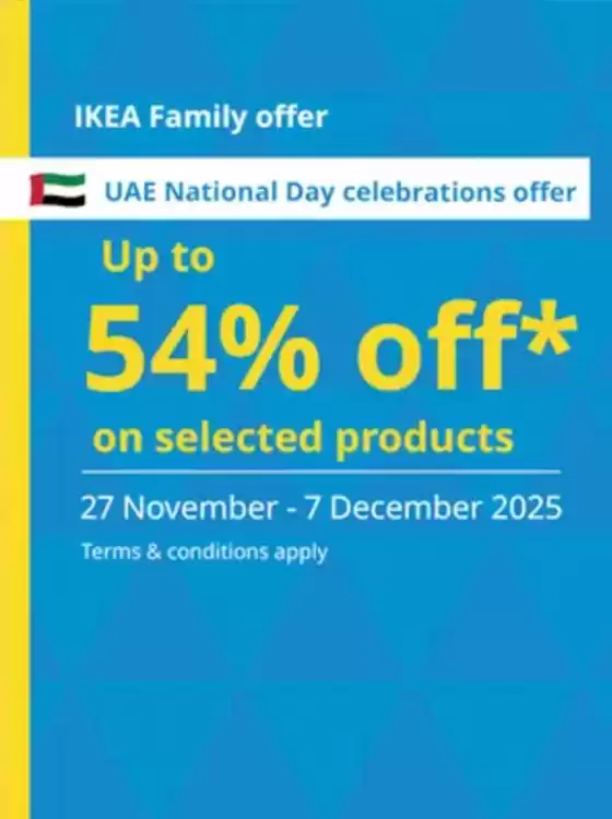 Ikea catalogue in Abu Dhabi | Uae National Day Celebrations Offer | 2025-12-02T00:00:00.000Z - 2025-12-07T00:00:00.000Z