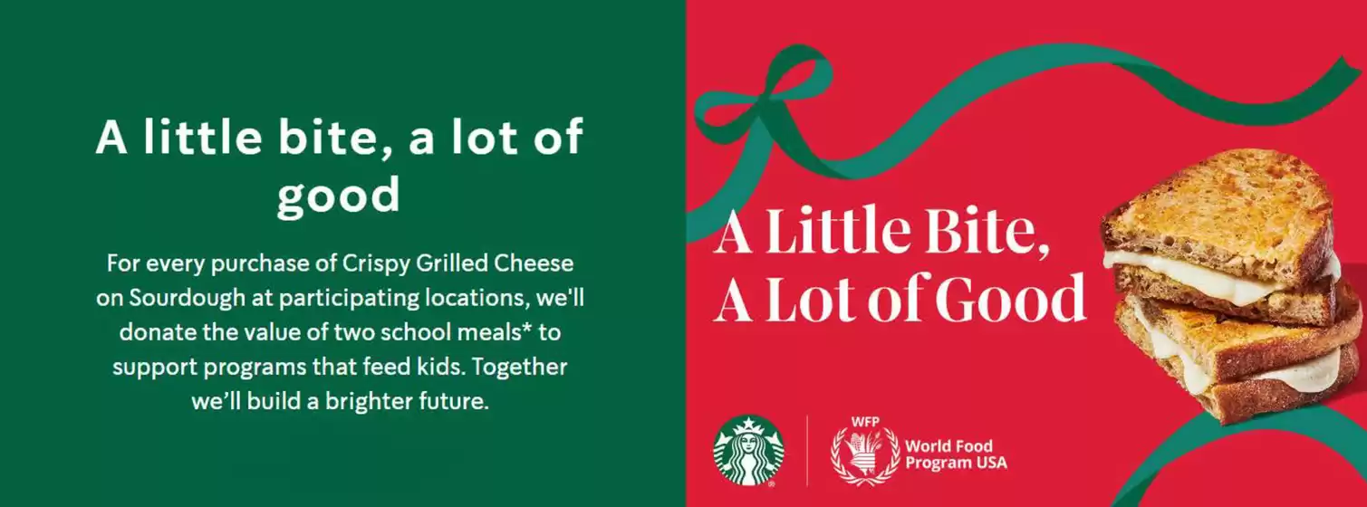 Starbuck's catalogue in Sharjah | A Little Bite, A Lot Of Good | 2025-12-02T00:00:00.000Z - 2025-12-08T00:00:00.000Z