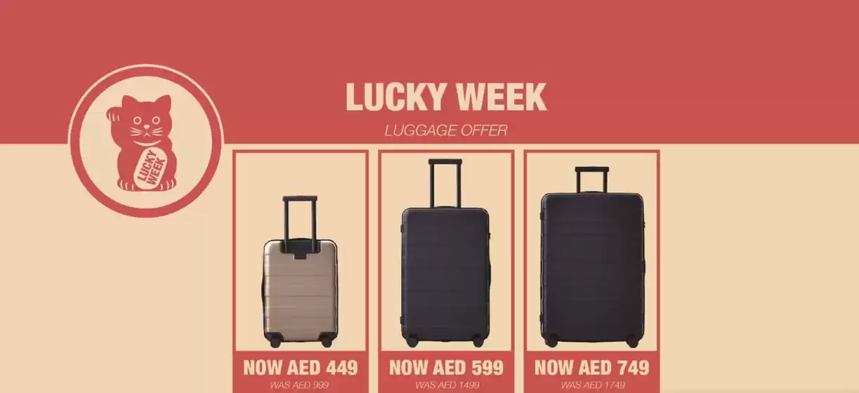 MUJI catalogue in Sharjah | Lucky Week! | 2025-12-05T00:00:00.000Z - 2025-12-08T00:00:00.000Z