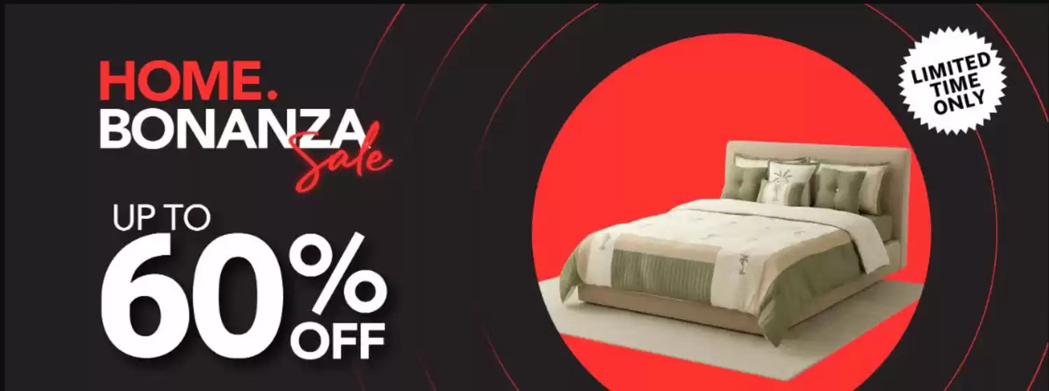 Red Tag catalogue in Sharjah | Home Bonanza 60% Off | 2025-12-05T00:00:00.000Z - 2025-12-10T00:00:00.000Z