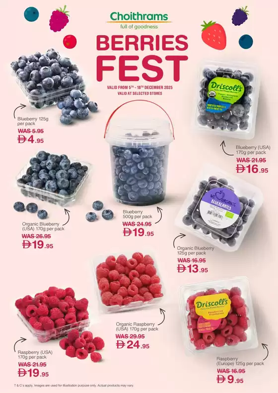 Choitrams catalogue in Mirfa | Berries Fest | 2025-12-05T00:00:00.000Z - 2025-12-18T00:00:00.000Z