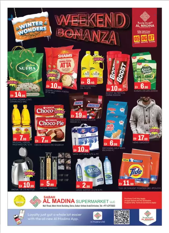 Al Madina catalogue in Mussafah | Offers for bargain hunters | 2025-12-07T00:00:00.000Z - 2025-12-07T00:00:00.000Z