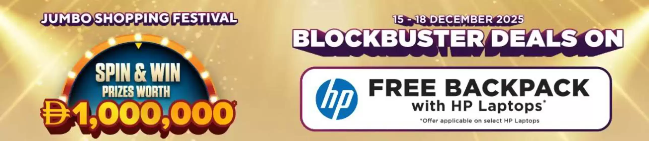 Jumbo catalogue in Kalba | Blockbuster Deals On | 2025-12-15T00:00:00.000Z - 2025-12-18T00:00:00.000Z