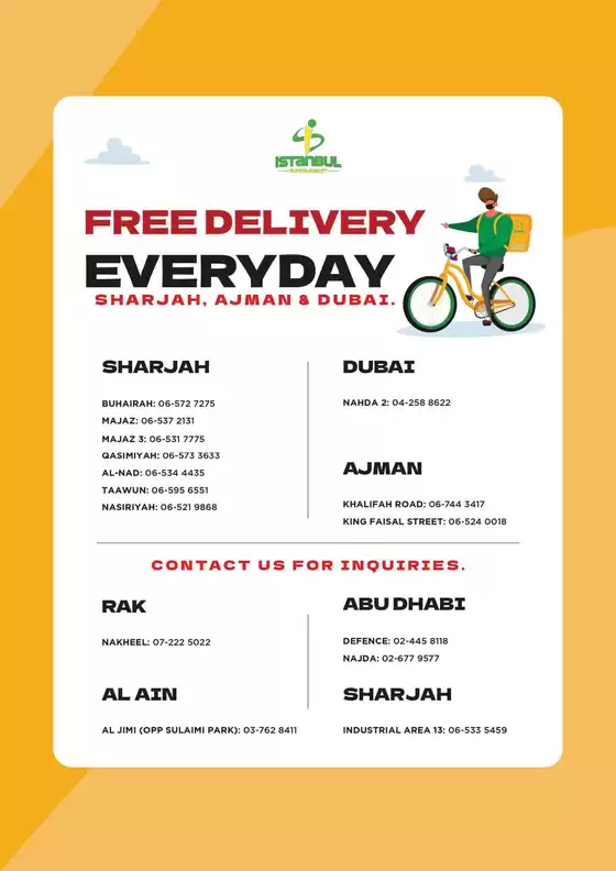 Istanbul Supermarket catalogue in Al Ain | Wide selection of offers | 2025-12-19T00:00:00.000Z - 2026-01-02T00:00:00.000Z