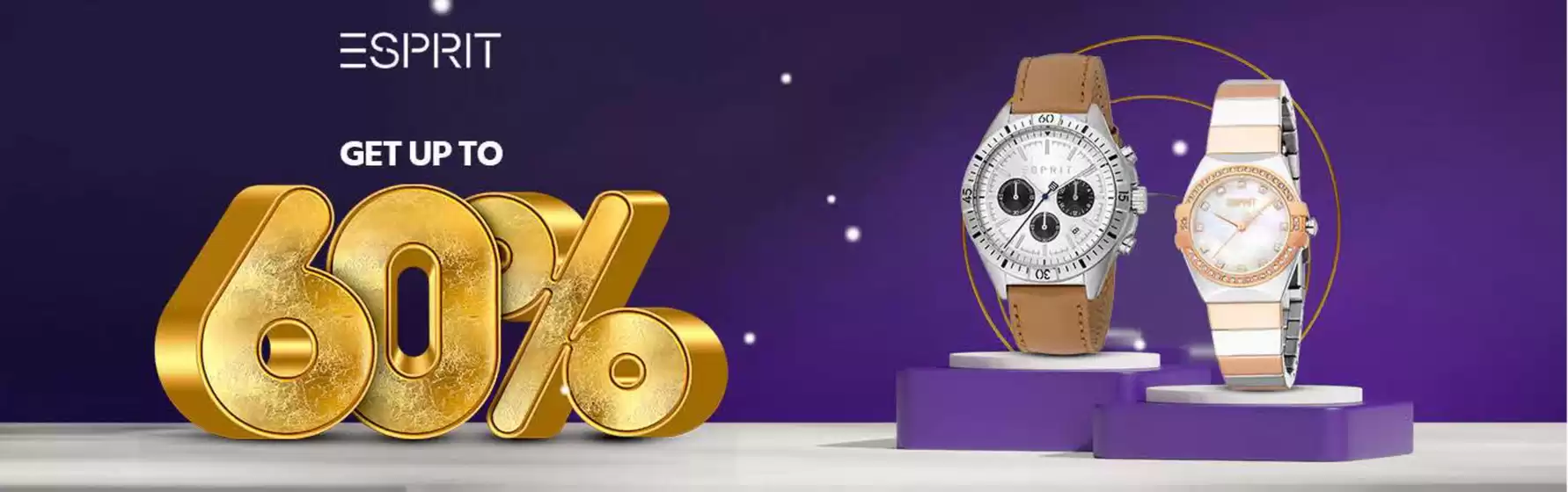 The Watch House catalogue in Sharjah | Esprit Get Up To 60% | 2025-12-23T00:00:00.000Z - 2025-12-31T00:00:00.000Z