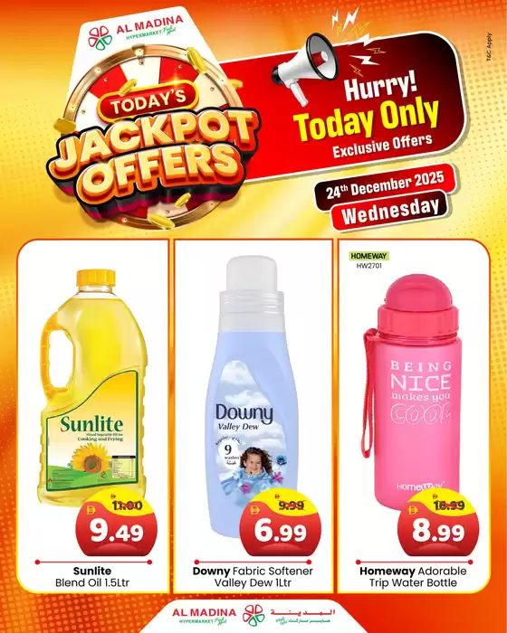 Al Madina catalogue in Ajman | Today’s Jackpot Offers Are Here! | 2025-12-24T00:00:00.000Z - 2025-12-24T00:00:00.000Z