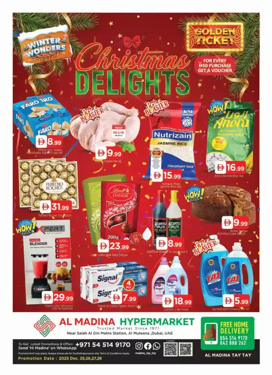 Al Madina catalogue in Khorfakkan | Great offer for bargain hunters | 2025-12-27T00:00:00.000Z - 2025-12-28T00:00:00.000Z