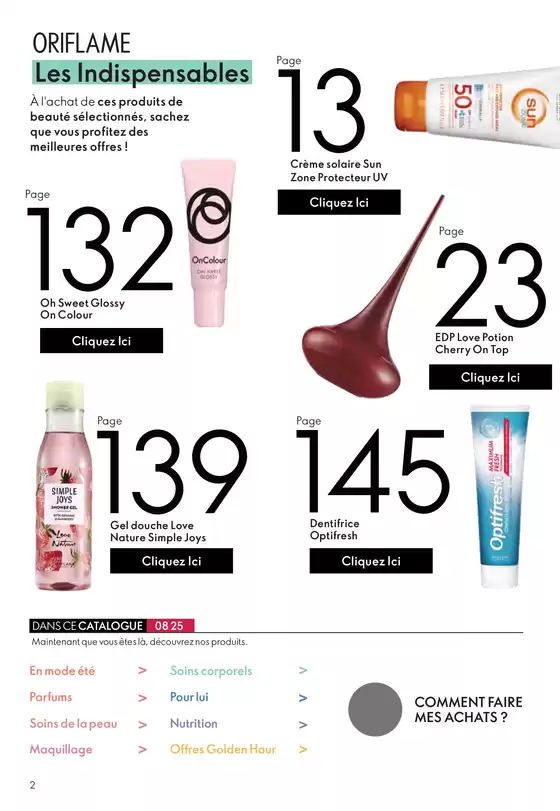 Catalogue Oriflame
