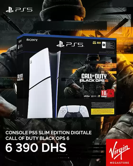Catalogue Virgin Megastore à Oulad Tayeb | Nos meilleures offres pour vous | 2025-09-12T00:00:00.000Z - 2025-09-26T00:00:00.000Z