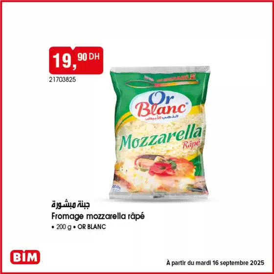 Catalogue BIM à Rabat | Nos meilleures offres pour vous | 2025-09-16T00:00:00.000Z - 2025-09-30T00:00:00.000Z