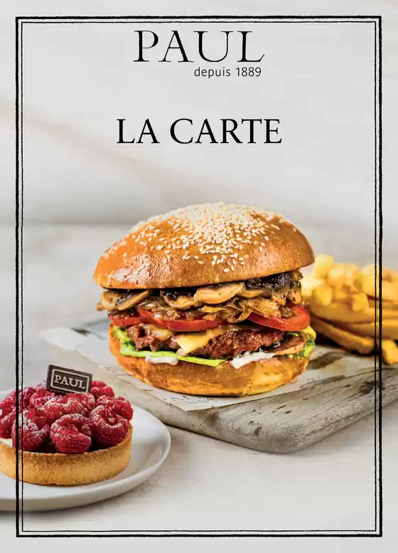 Catalogue Paul à Marrakech | Réductions et promotions | 2025-09-16T00:00:00.000Z - 2025-09-30T00:00:00.000Z