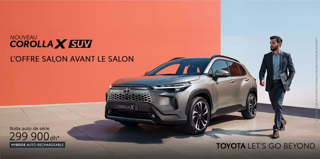 Catalogue Toyota à Marrakech | Bonnes affaires et offres actuelles | 2025-09-16T00:00:00.000Z - 2025-09-30T00:00:00.000Z