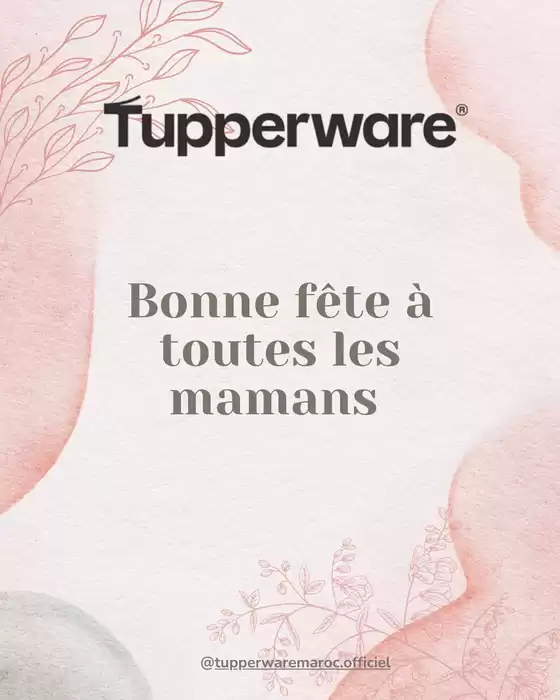 Catalogue Tupperware à Marrakech | Offres exclusives pour nos clients | 2025-09-18T00:00:00.000Z - 2025-10-02T00:00:00.000Z