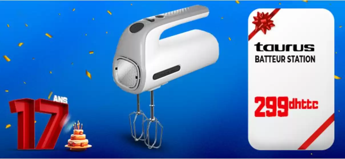 Catalogue Electroplanet à Sefrou | Offres spéciales actuelles | 2025-10-13T00:00:00.000Z - 2025-10-27T00:00:00.000Z