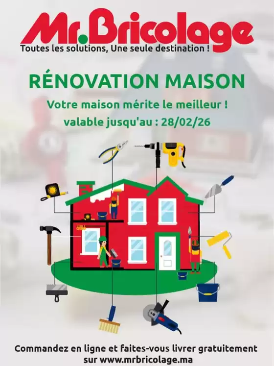 Catalogue Mr.Bricolage à Safi | Catalogue Mr.Bricolage | 2026-01-29T00:00:00.000Z - 2026-02-28T00:00:00.000Z