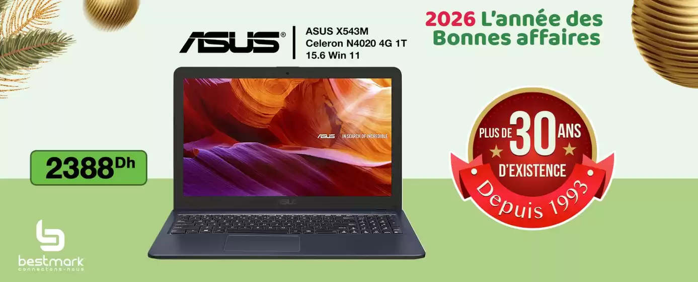 Catalogue Bestmark à Oulad Salah | Meilleures offres pour les chasseurs de bonnes affaires | 2026-02-01T00:00:00.000Z - 2026-02-28T00:00:00.000Z