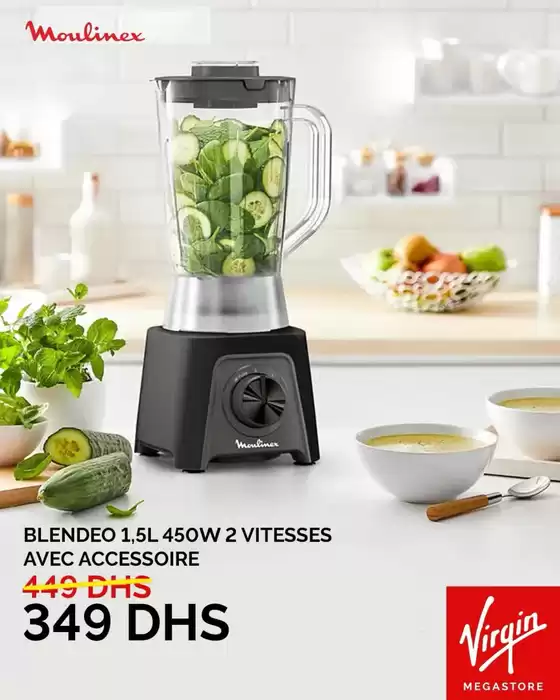 Catalogue Virgin Megastore à El Jadida | Super réductions sur des produits sélectionnés | 2026-02-19T00:00:00.000Z - 2026-03-05T00:00:00.000Z