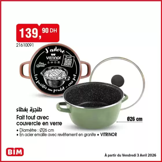 Catalogue BIM à Mohammédia | Économisez maintenant avec nos offres | 2026-03-31T00:00:00.000Z - 2026-04-14T00:00:00.000Z